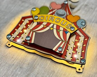 LED DIY Sensory Board Parts — Montessori Wooden Accessories, Educational Toddler Toy Gift