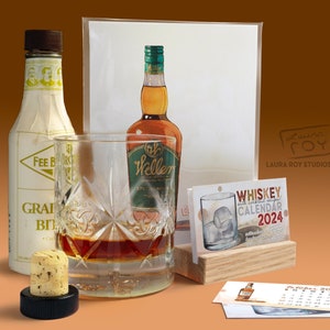 2024 Whiskey Recipes Mini Watercolor Calendar image 2