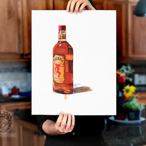 Fireball Watercolor | Giclée Print