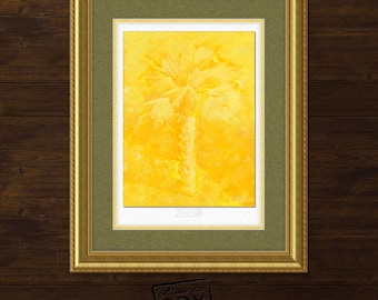 Yellow Palm | Giclée Print