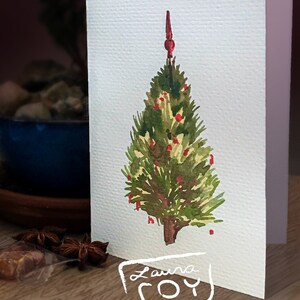 Christmas Tree Holiday Card/Set image 4