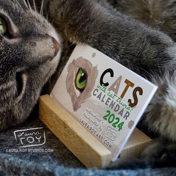 Calendar Cats Etsy