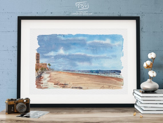 Gulls On The Surf Watercolor Giclee Print New Smyrna Beach Etsy Gulls On The Surf Watercolor Giclee Print New Smyrna Beach Etsy