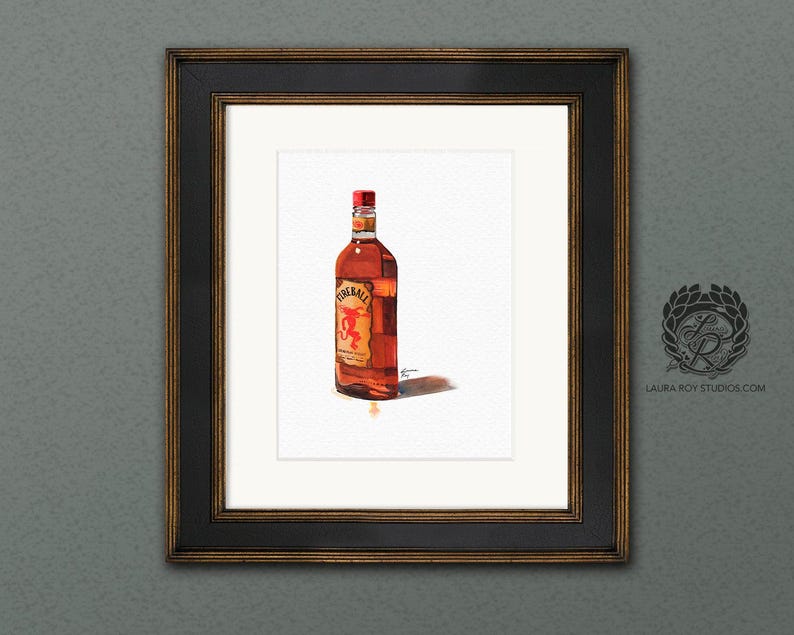 Fireball Watercolor | Giclée Print
