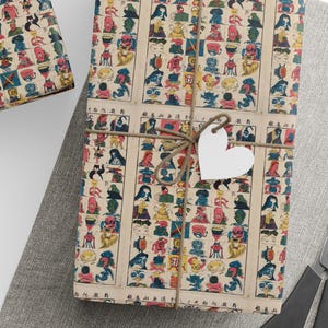 Yokai Gift Wrap | Japanese Art Wrapping Papers image 1