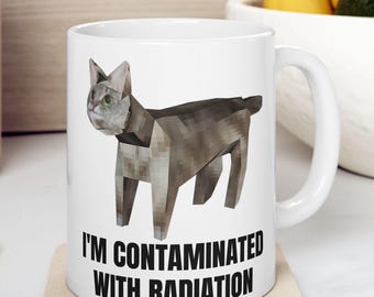 Rolig kattmugg, kattmeme-mugg