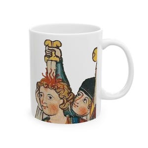 My Head Hurts Mug | Funny Coffe Mug, Medieval Art image 2