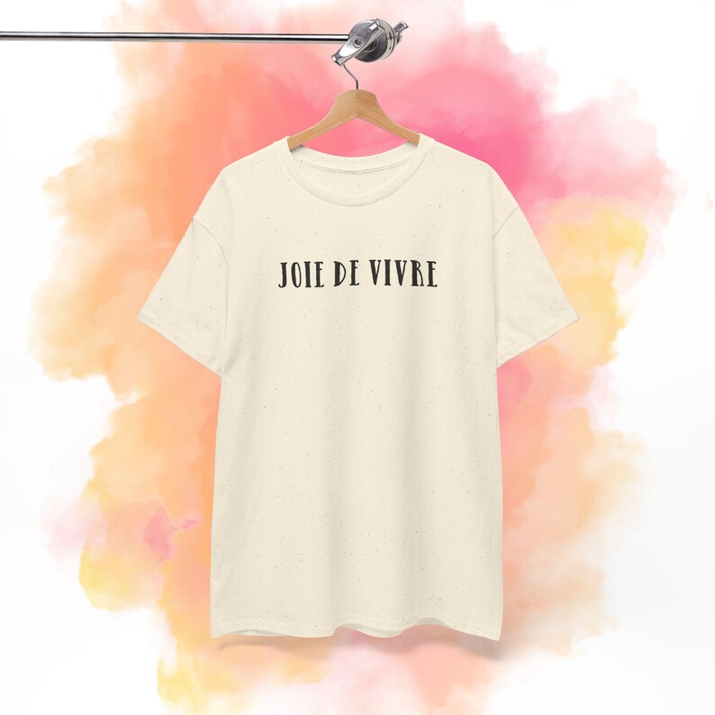 Joie de vivre Shirt | French Word Tee image 6