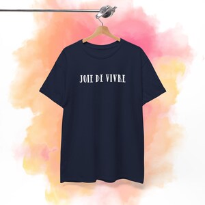 Joie de vivre Shirt | French Word Tee image 8