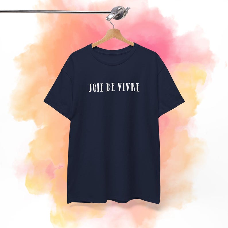 Joie de vivre Shirt | French Word Tee image 8