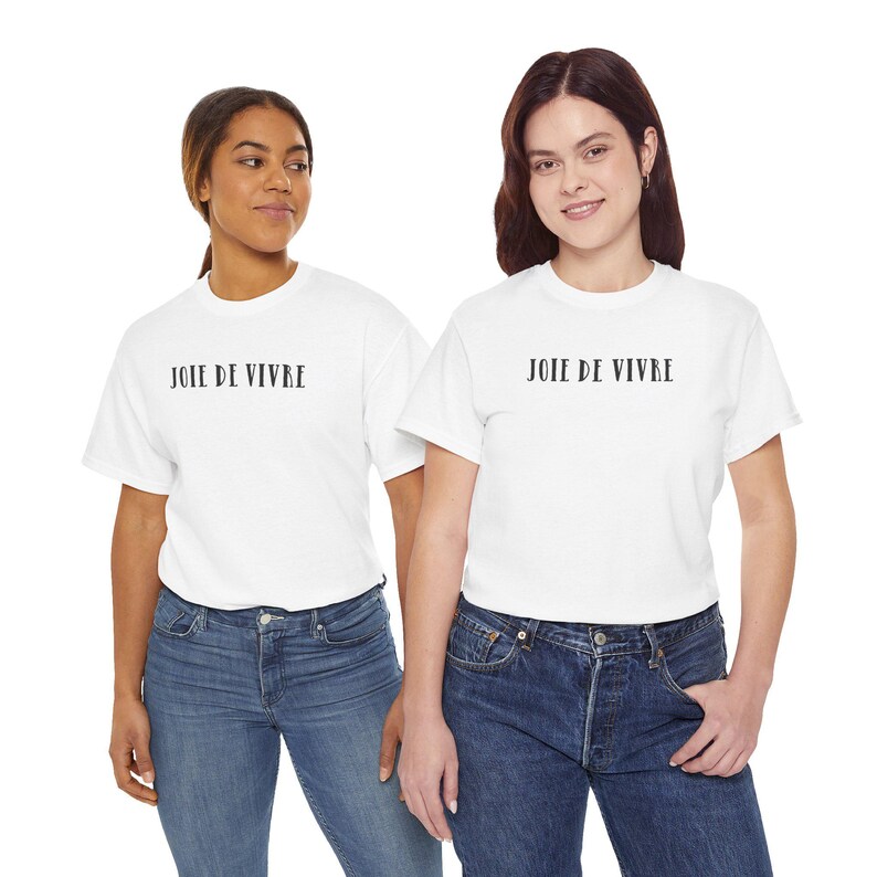 Joie de vivre Shirt | French Word Tee image 9