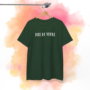 Joie de vivre Shirt | French Word Tee image 7
