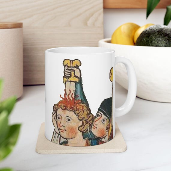 My Head Hurts Mug | Funny Coffe Mug, Medieval Art