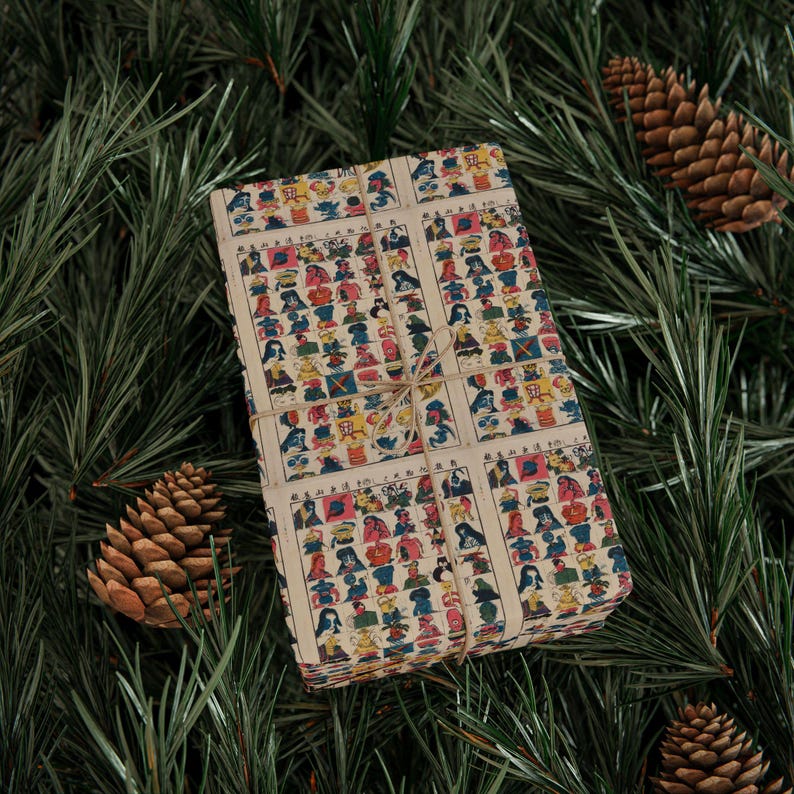 Yokai Gift Wrap | Japanese Art Wrapping Papers image 5