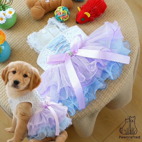 slim fit dress slacks Twirl Dress in Fluffy Dog main image 0