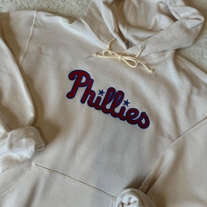 Phillies Hoodie / Phillies Embroidered Hoodie / Appliqué Embroidery / Go Phils / Phanatic