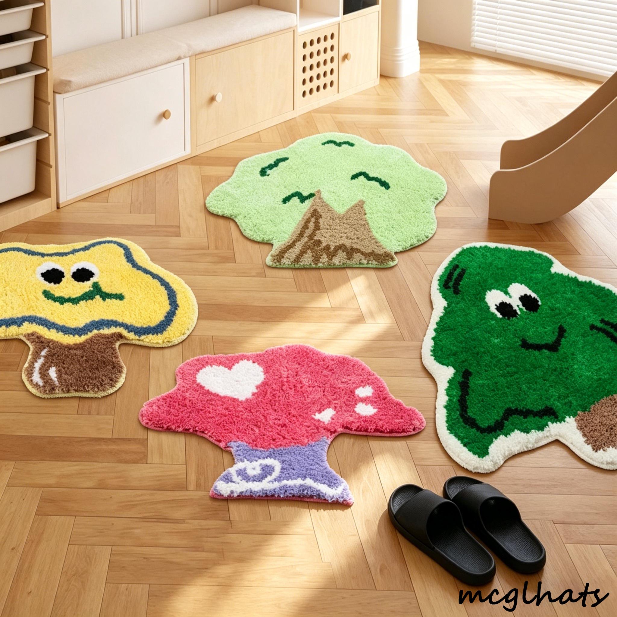 Tufting rug smile - Etsy 日本