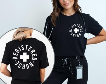 Registered Nurse T-Shirt, Nursing Student Graduation Gift, New RN Tee