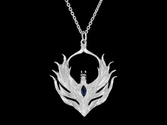 Sterling Silver Phoenix Pendant Sterling Silver Phoenix Pendant
