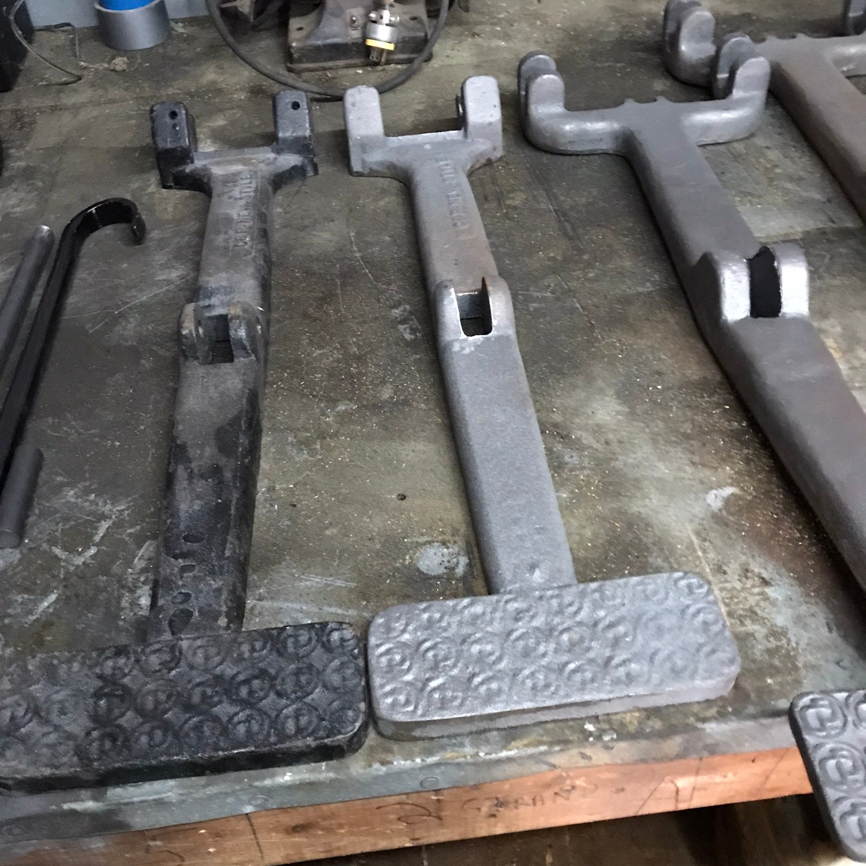 Chandler and Price C&P Letterpress Cast Iron Treadle for 10x15 or 8x12 ...