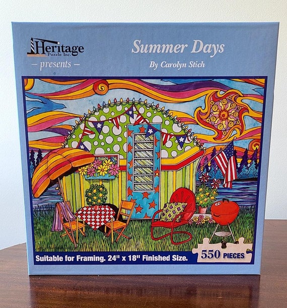 Summer Days Puzzle by Carolyn Stich 