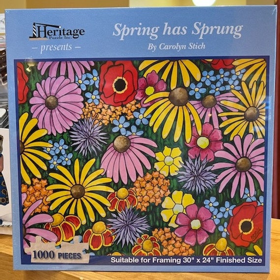 Spring Has Sprung Puzzle by Carolyn Stich 