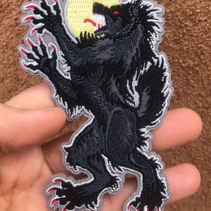 Lycanthropus Werwolf Aufnäher zum Aufbügeln