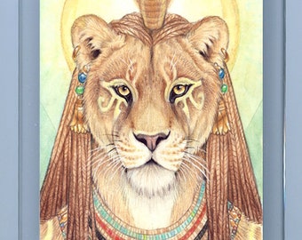 DISCOUNTED - 35% OFF Sekhmet Keychain