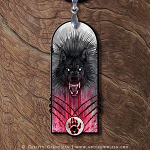 Werewolf necklace best sale