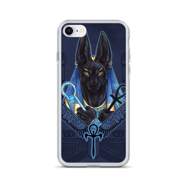 Anubis With Ankh iPhone Case