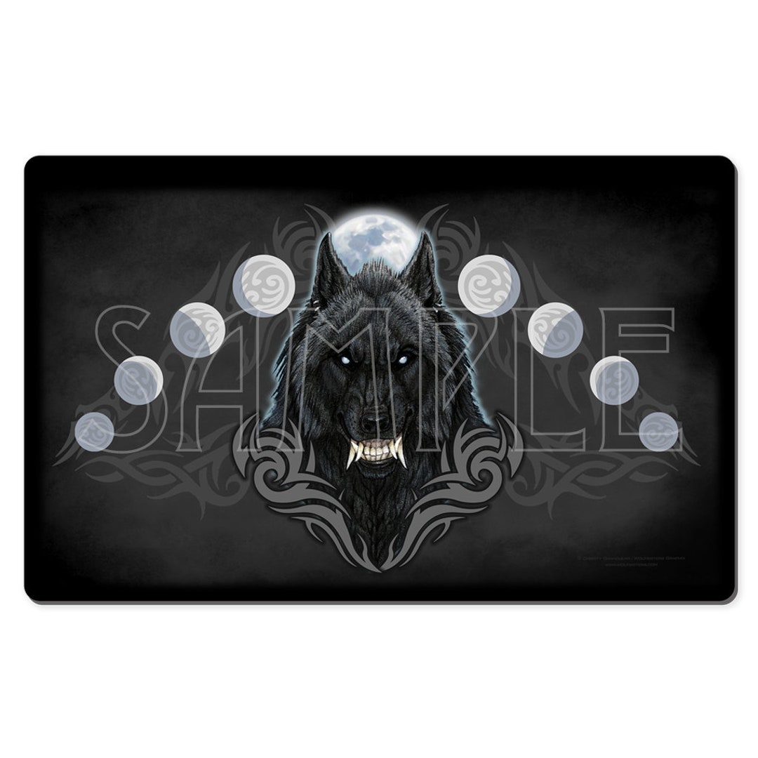 Werewolf Tribal Moon Playmat - Etsy