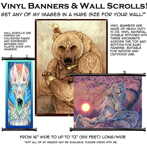 Custom Banner or Wall Scroll