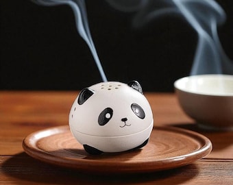 Ceramiczny palnik kadzielniczy Panda | Zen Decor