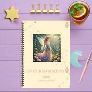 2025-2026 Teacher&#39;s Planner PDF | Printable A4 | &quot;A Magical Course&quot; in Catalan and Spanish | Teacher Planner | Teaching Planner