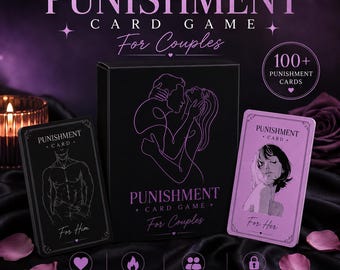Gra karciana „Spicy Couples Punishment” na intymne randki (do pobrania w wersji cyfrowej)