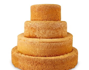 Ready To Decorate Vanilla Sponge | Single Tier