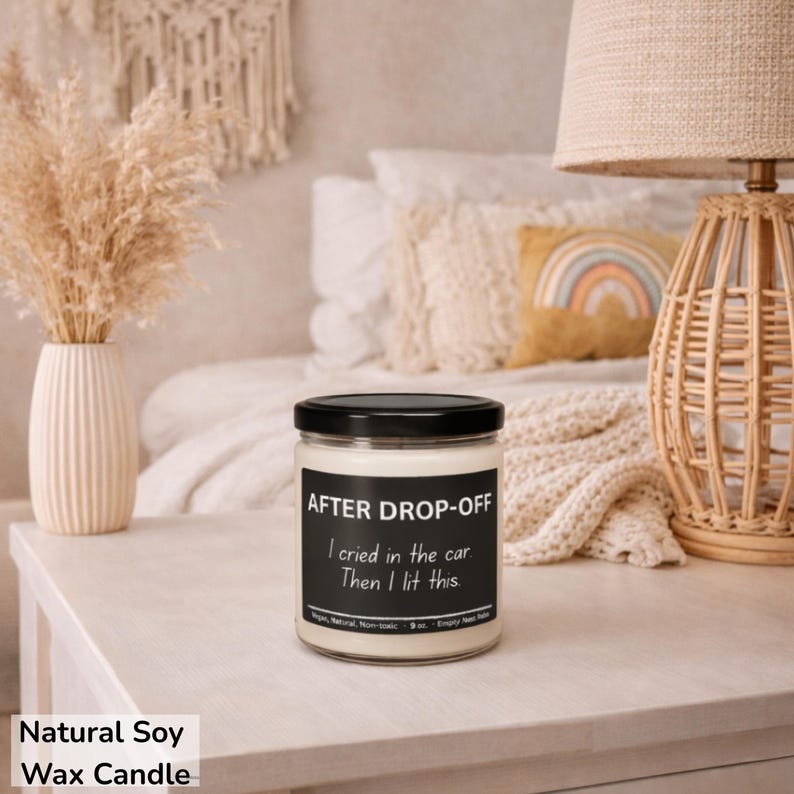 Funny Empty Nest Soy Candle - Adult Humor Gift for Parents image 5