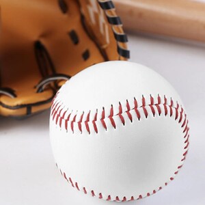 Personalized Leather Baseball With Team Name, Player Number & Logo ...