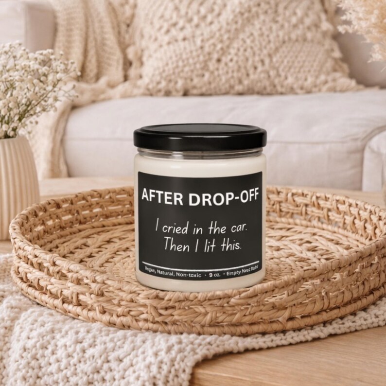 Funny Empty Nest Soy Candle - Adult Humor Gift for Parents image 7