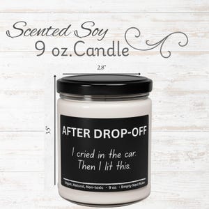 Funny Empty Nest Soy Candle - Adult Humor Gift for Parents image 10