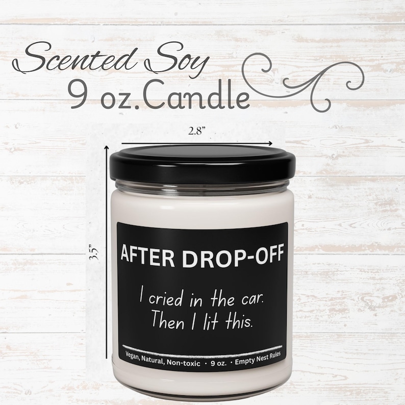 Funny Empty Nest Soy Candle - Adult Humor Gift for Parents image 10