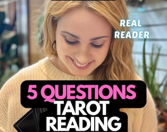 Same Hour Tarot Reading - Ask 5 Questions to Real Reader