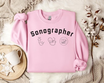 Ob Ultrasound Sweatshirt, Ob Sonographer Sweatshirt, Sonography Sweater Ultrasound, Gift for Sono Tech, Obgyn sweater, gift for Obgyn Tech