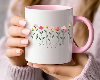 Oncology Nurse Coffee Mug, Healthcare, Nurse graduation, Oncology Nurse Gift, Nurse Appreciation Gift, nurse coffee mug, cancer nurse gift