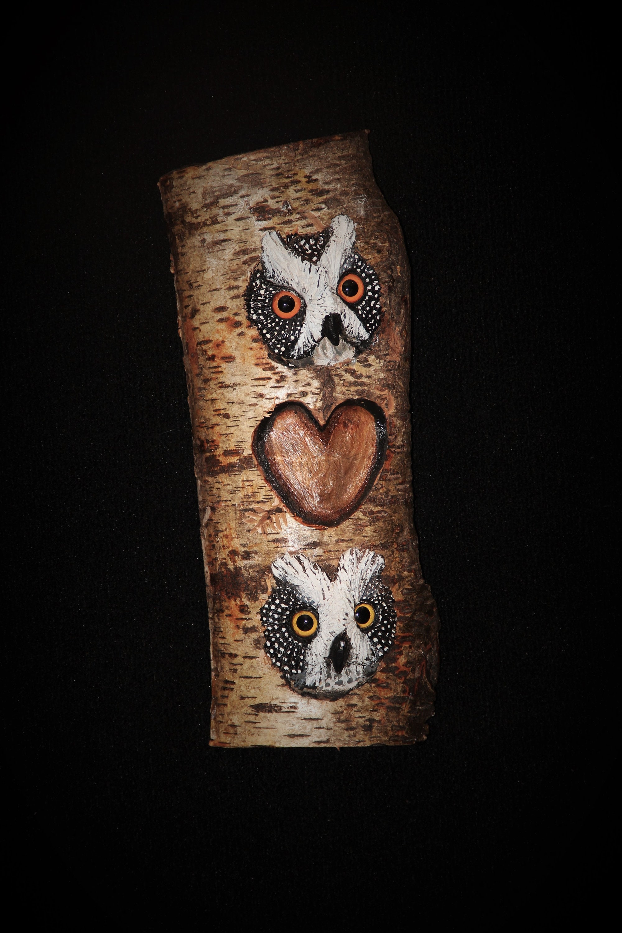 Personalized Wedding Anniversary Monogrammed Wood Carving Owl Hand ...