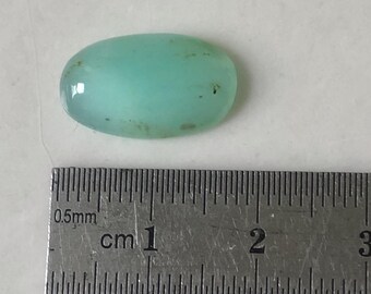 Peruvian Opal Cabochon, 4 cts. Blue Opal