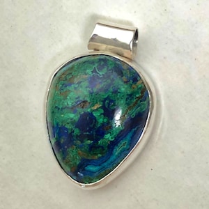 Azurite Malachite Pendant