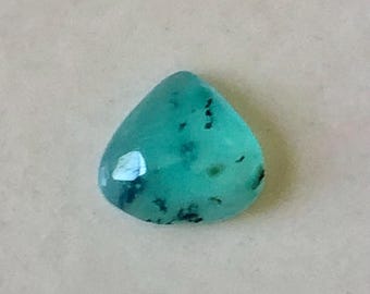 Cabochão de Opala Azul Andina Paraíba 3 ct: Opala Peruana
