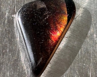Fire Obsidian Cabochon 7.3 Grams
