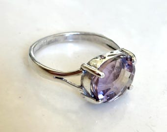 Ametrine Ring Size 6.5 Sterling Silver